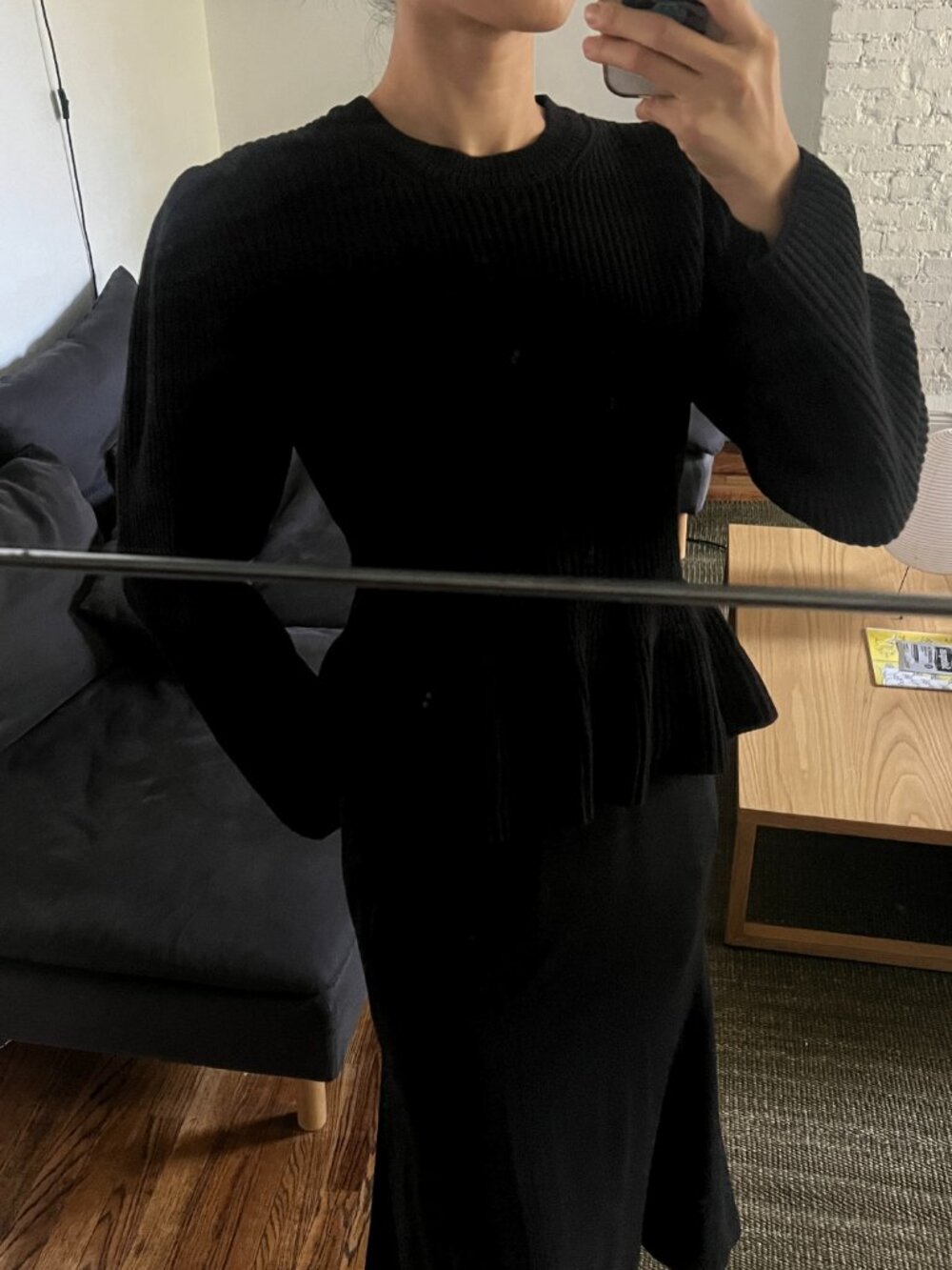 Lemaire Peplum sweater